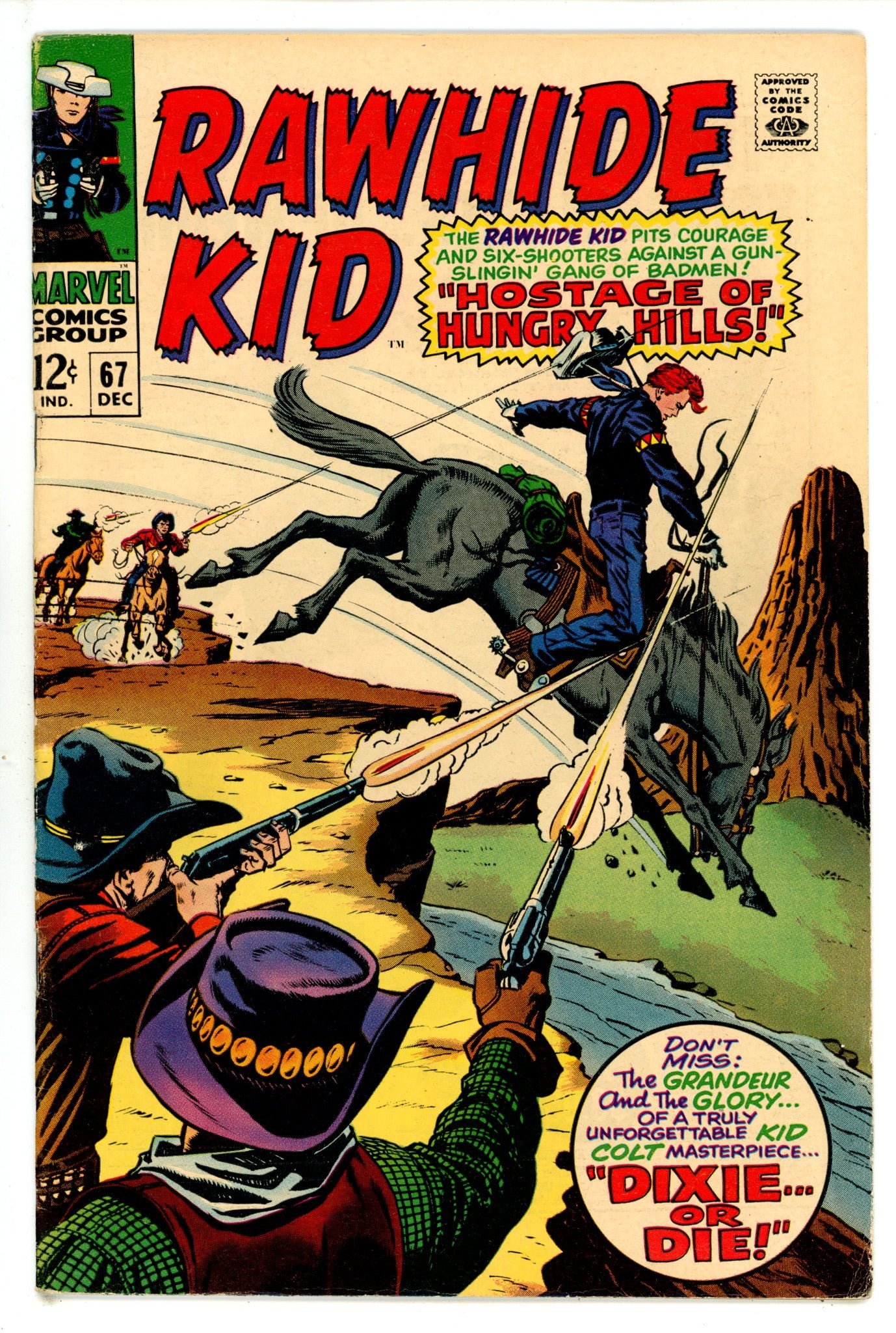 The Rawhide Kid Vol 1 67 FN- (5.5) (1968) 