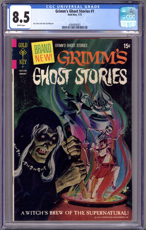 Grimm's Ghost Stories 1 CGC 8.5 (VF+) (1972)