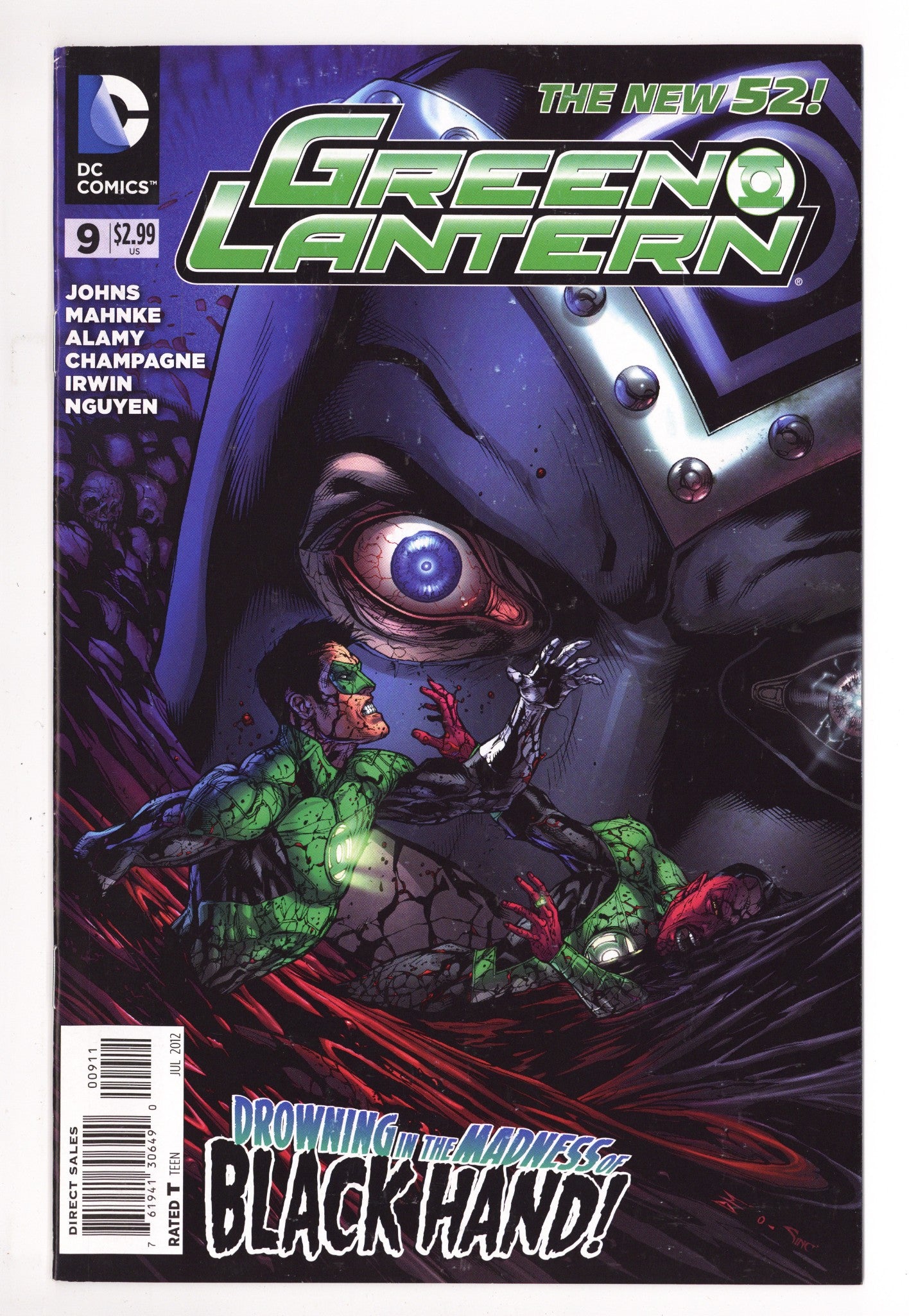 Green Lantern Vol 5 9 High Grade (2012) 
