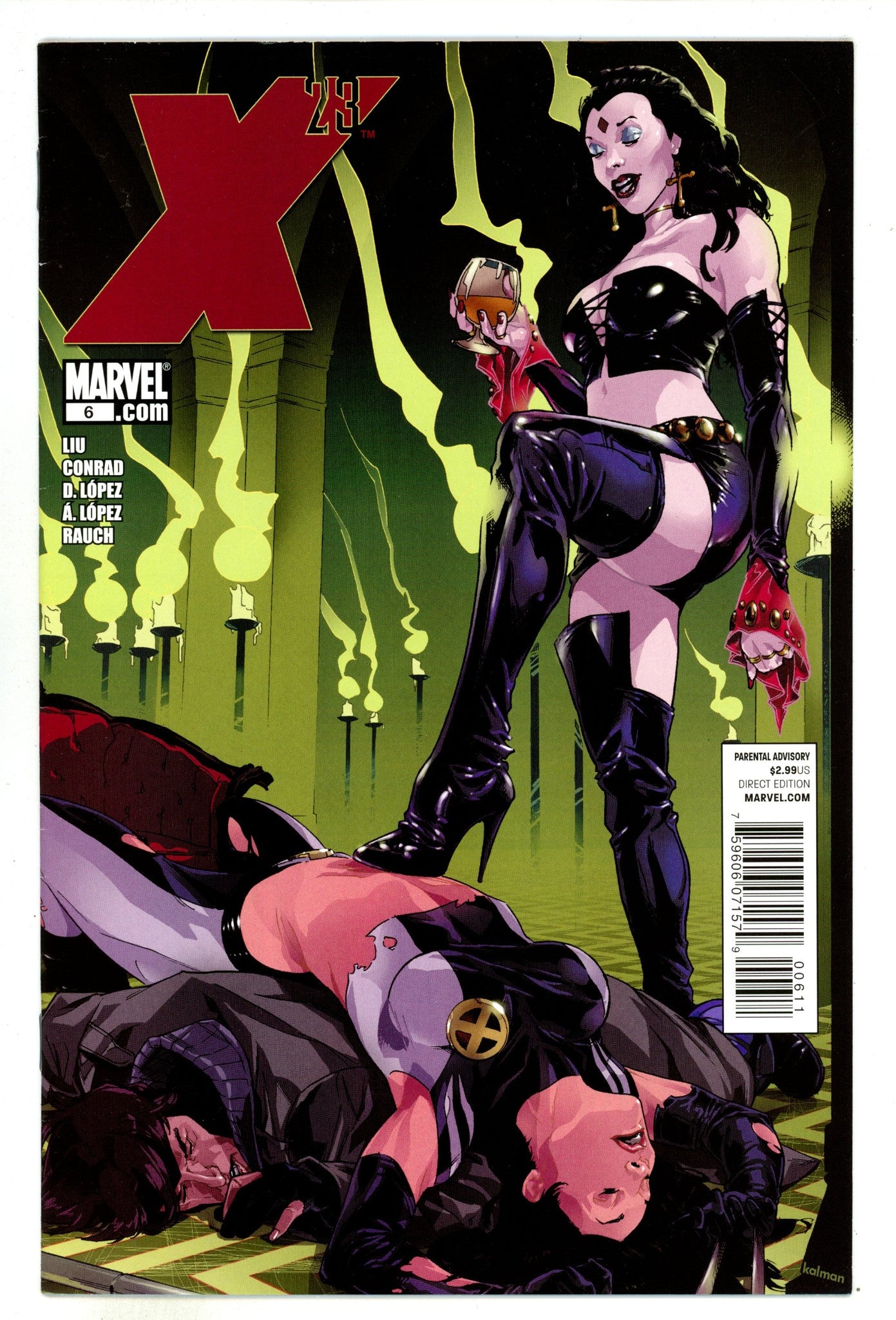 X-23 Vol 3 6 Mid Grade (2011) 