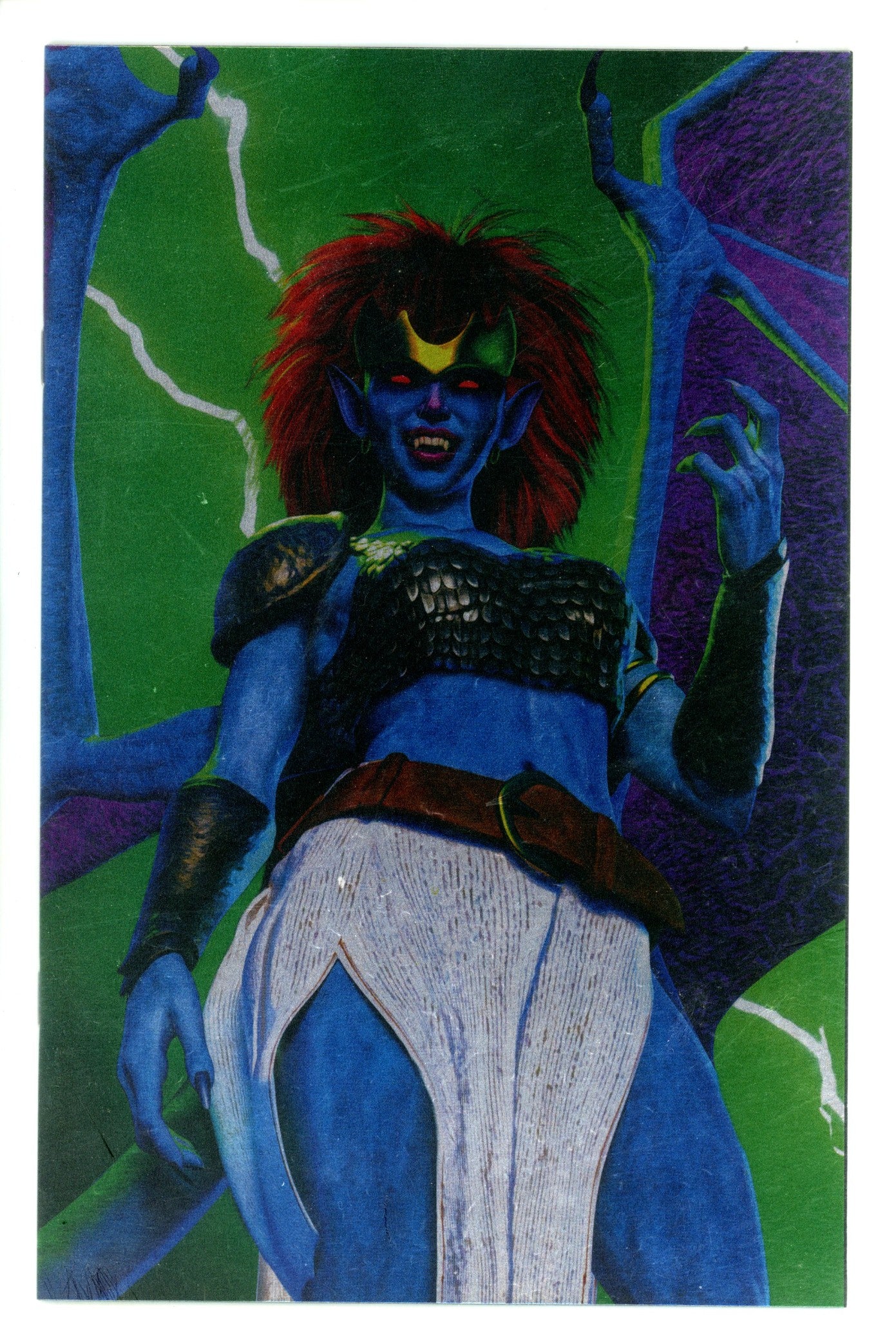 Gargoyles Demona 1 Spears Foil Virgin Variant (2025)