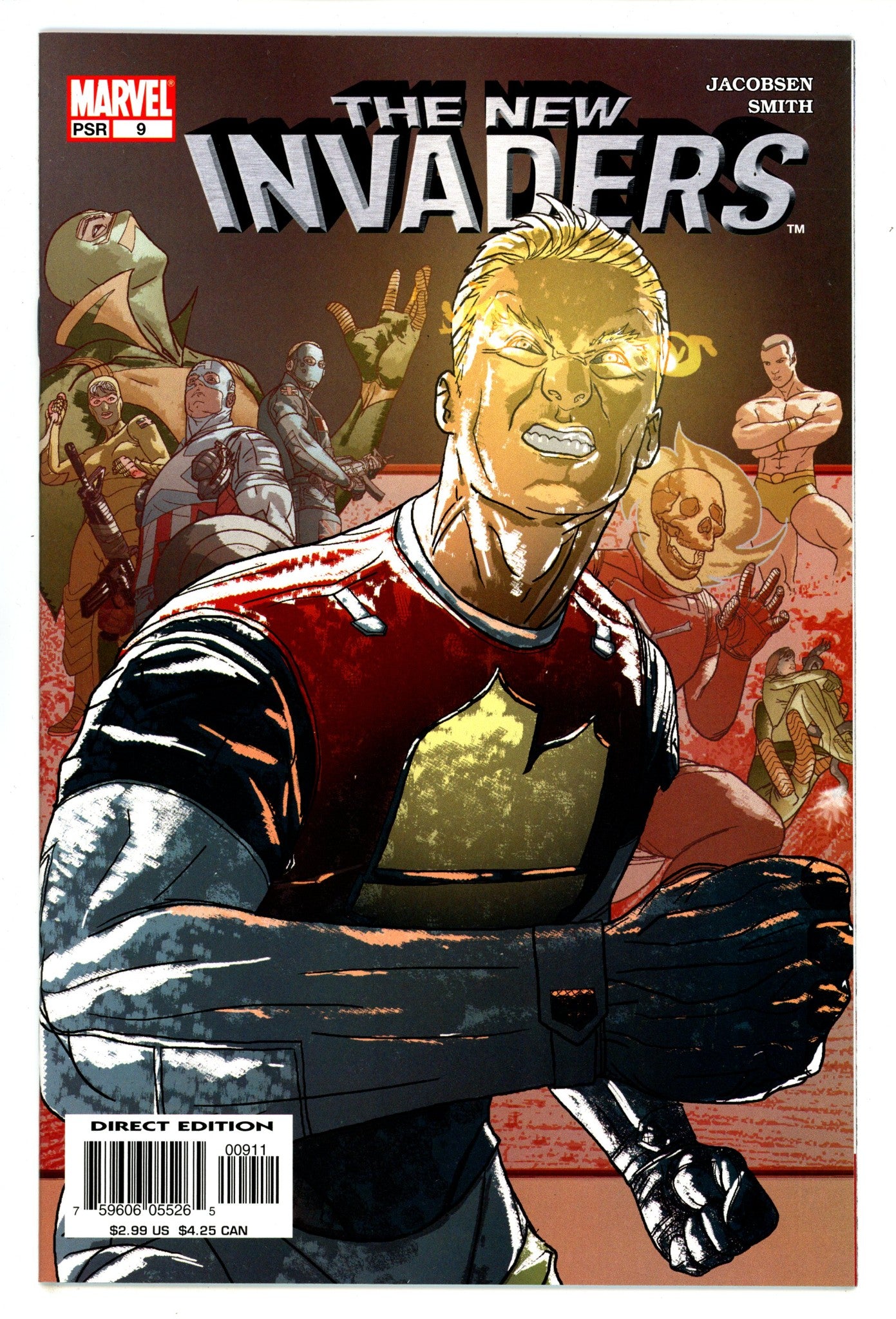 The New Invaders Vol 3 9 High Grade (2005) 
