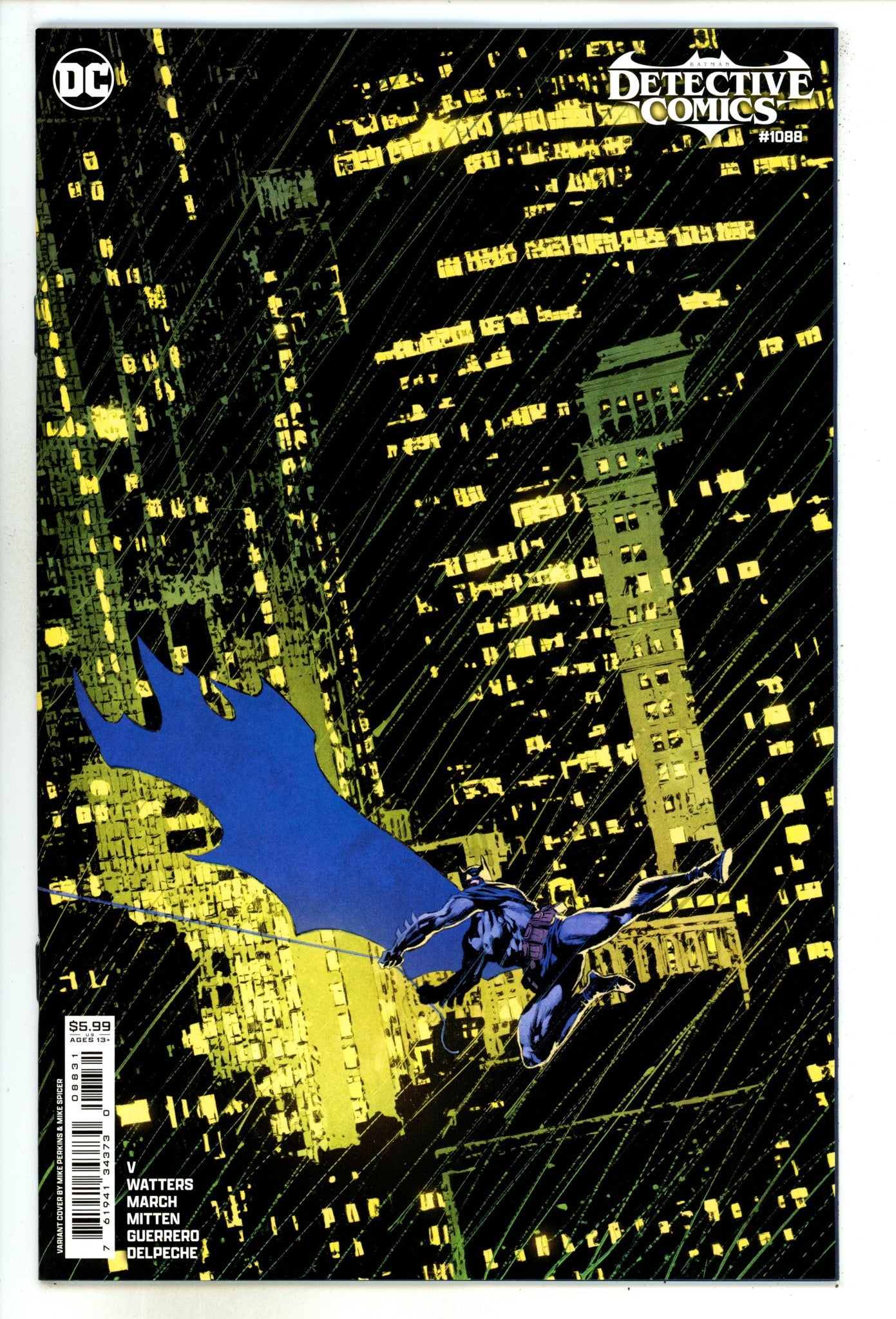 Detective Comics Vol 3 1088 Perkins Variant (2024)