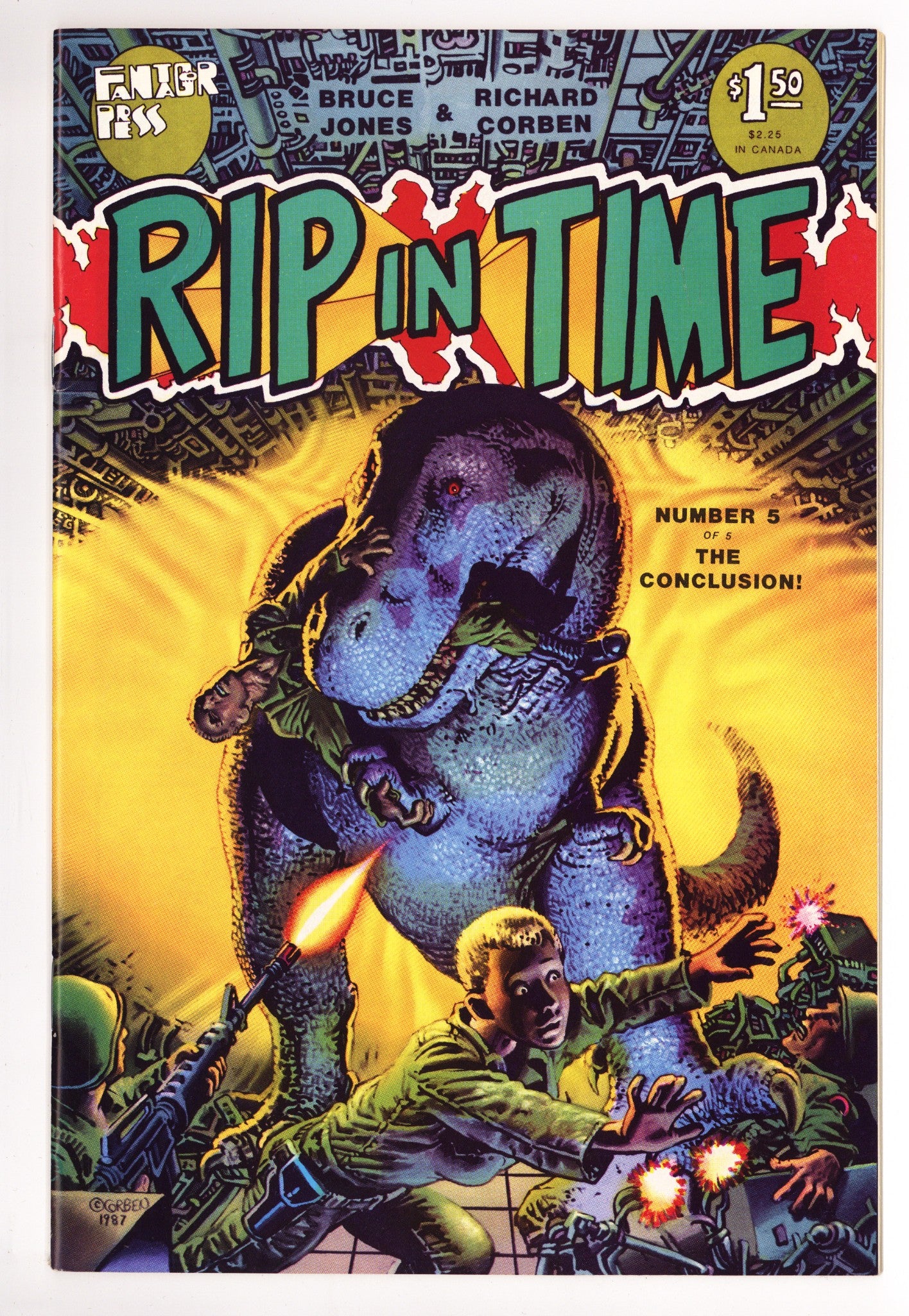 Rip in Time 5 Mid Grade (1987) 