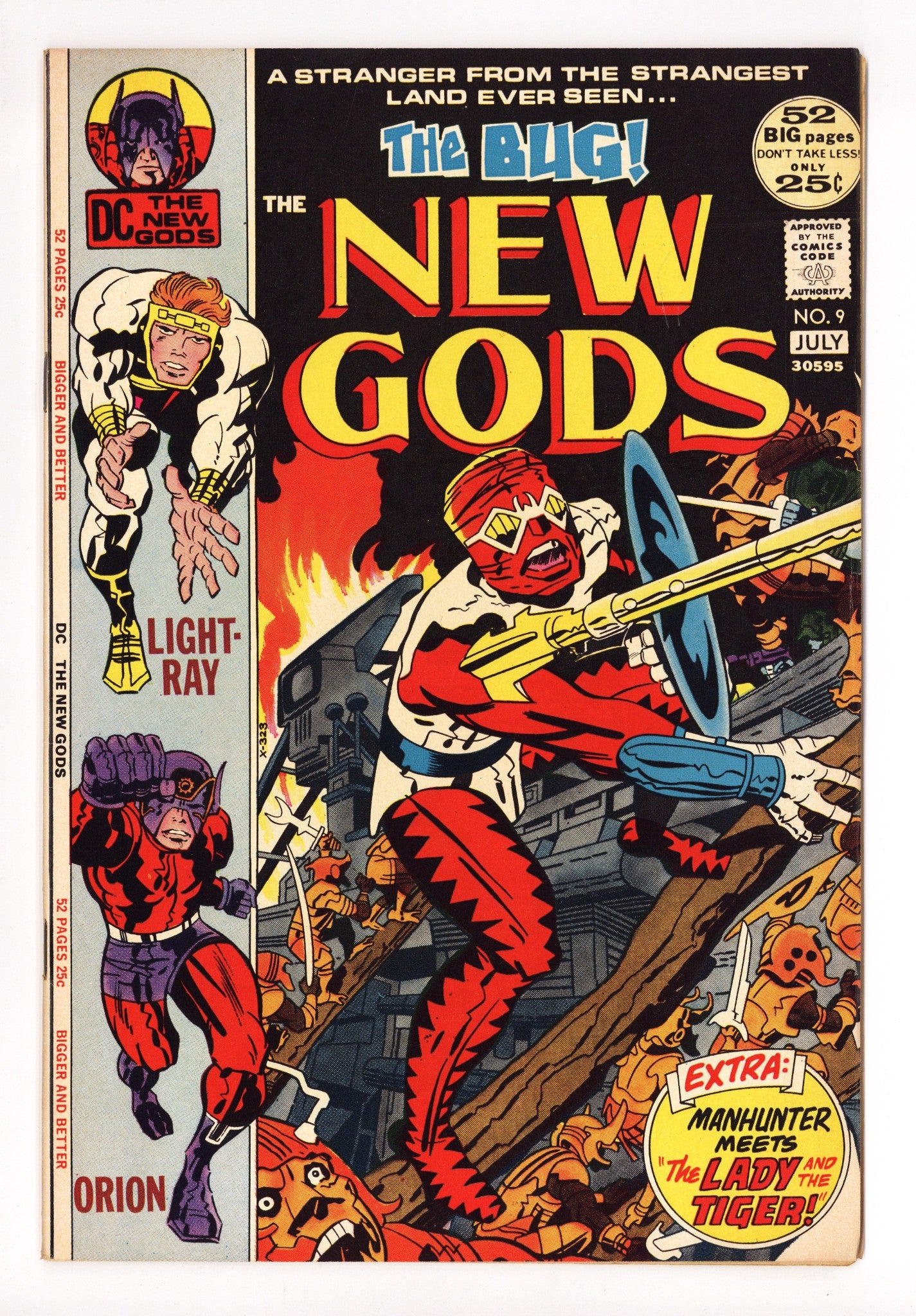 The New Gods Vol 1 9 VF- (7.5) (1972) 