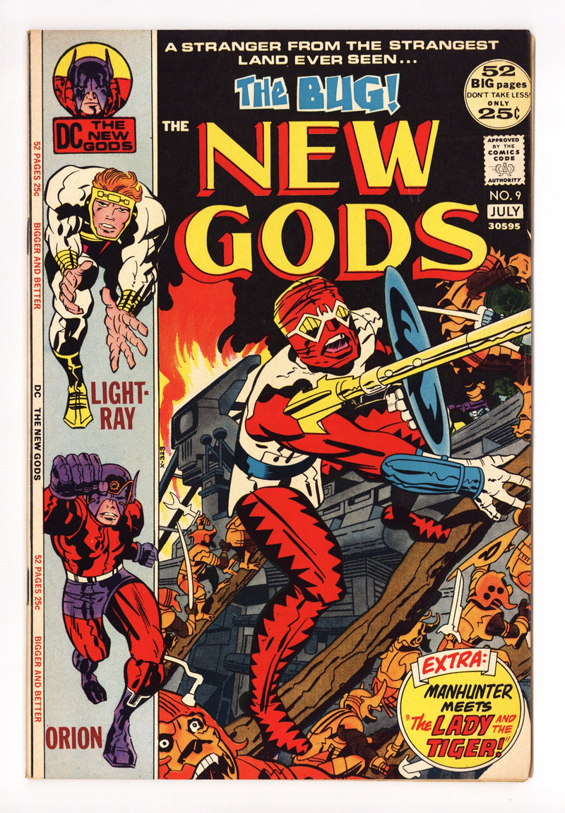 The New Gods Vol 1 9 VF- (7.5) (1972) 