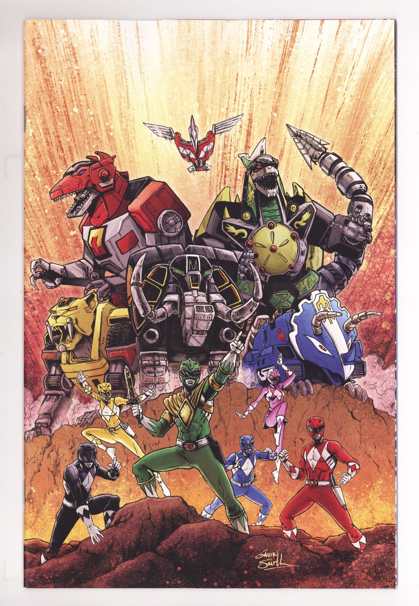 Mighty Morphin Power Rangers: Zord Quest 1 Smith Virgin Incentive NM (2025)
