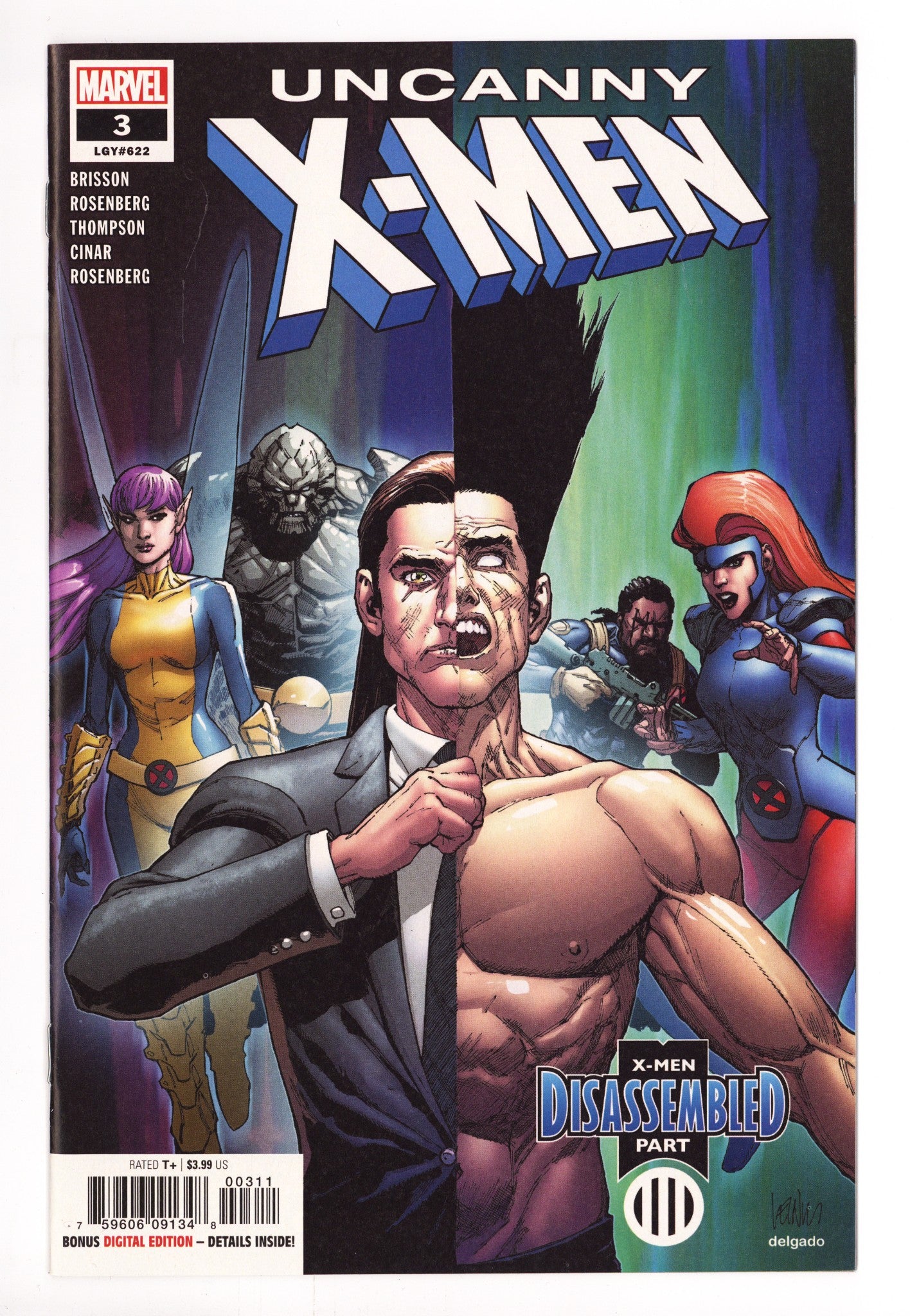 Uncanny X-Men Vol 5 3 (622) High Grade (2019) 