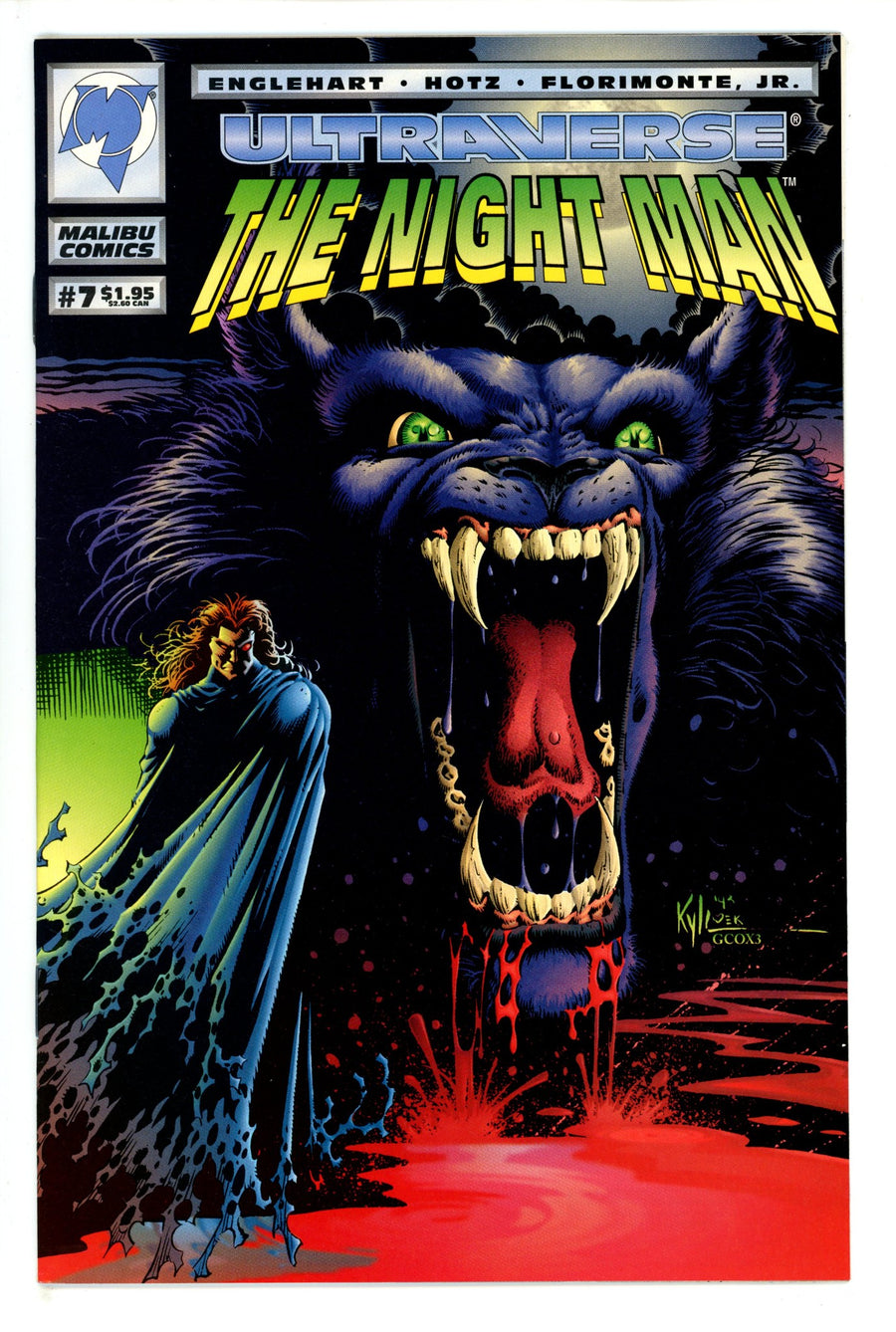 Night Man Vol 1 7 (1994)