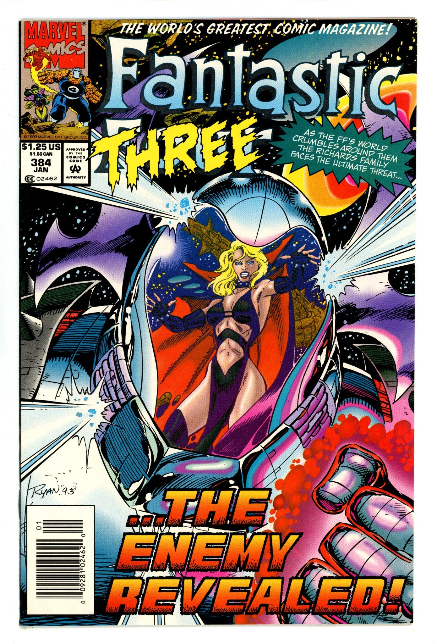 Fantastic Four Vol 1 384 High Grade (1994) Newsstand 