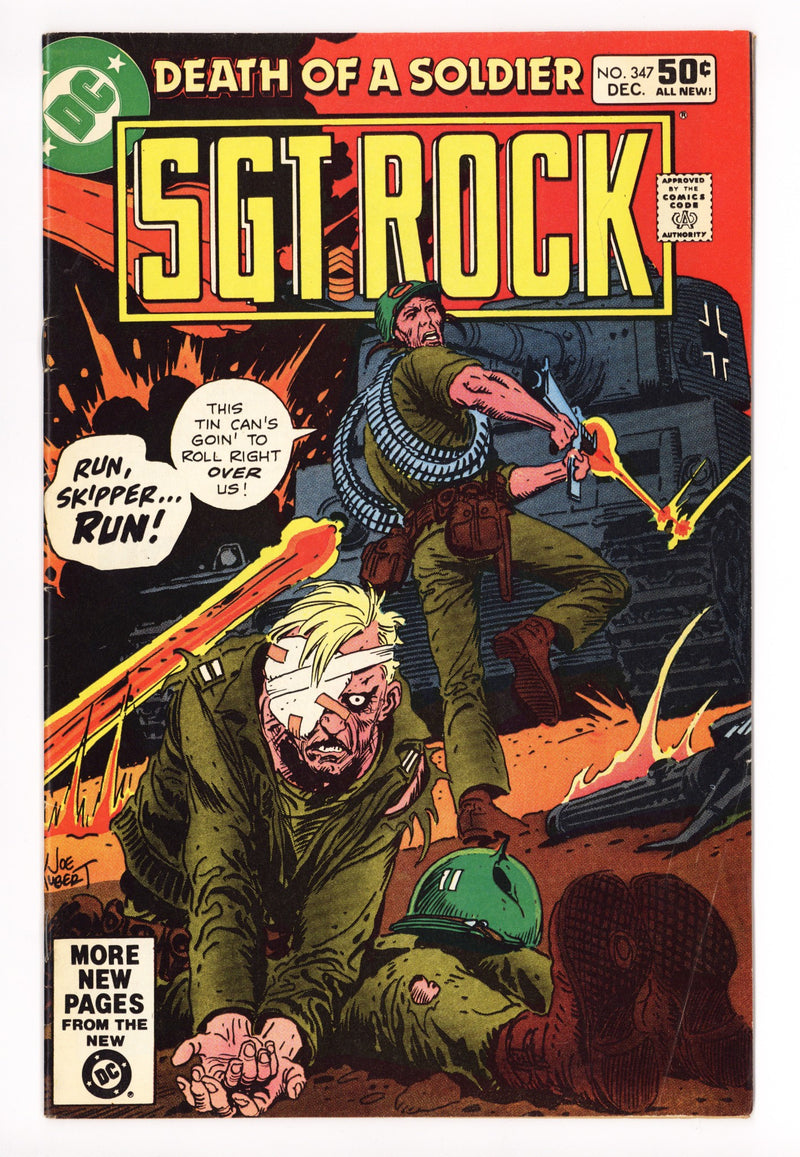Sgt. Rock Vol 1 347  Low Grade   (1980)        