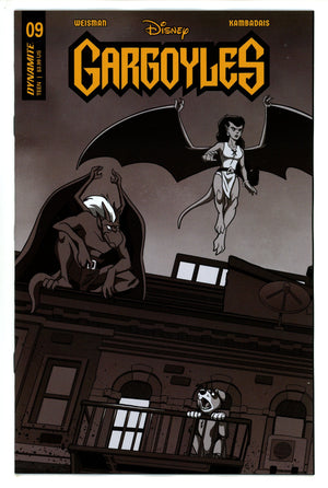 Gargoyles 9 Fleecs B&W Incentive Variant (2023)
