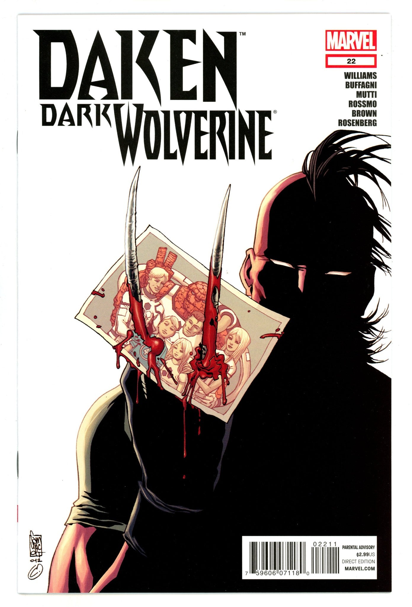 Daken: Dark Wolverine 22 High Grade (2012) 