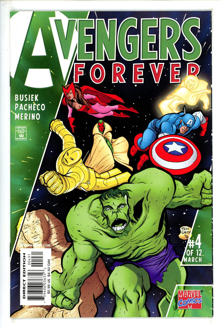 Avengers Forever Vol 1 4 Smith Variant (1999)