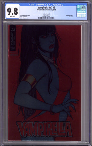 Vampirella Vol 7 2 (677) CGC 9.8 (NM/M) (2025) Frison Foil Variant