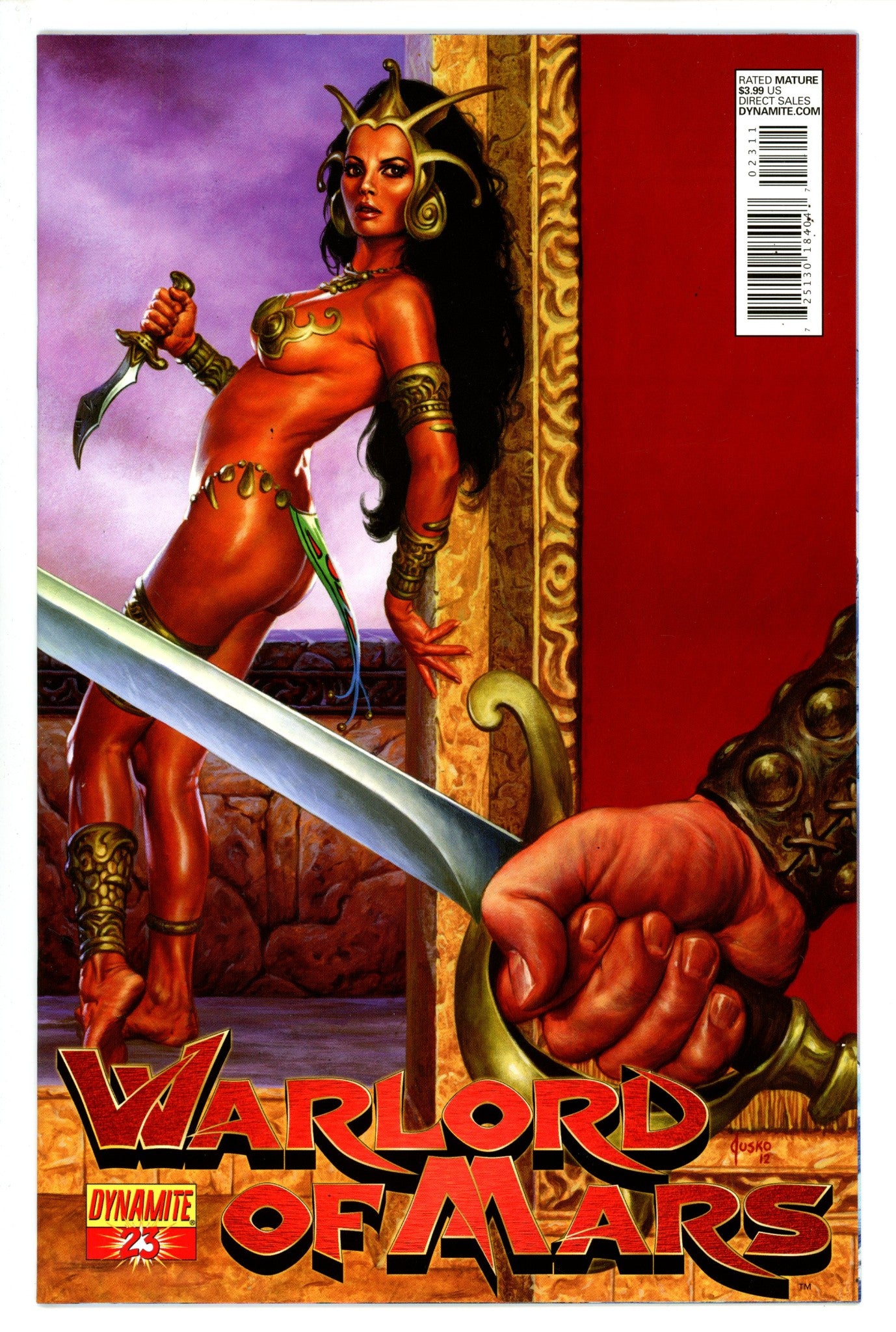 Warlord of Mars 23 NM (9.4) (2013)
