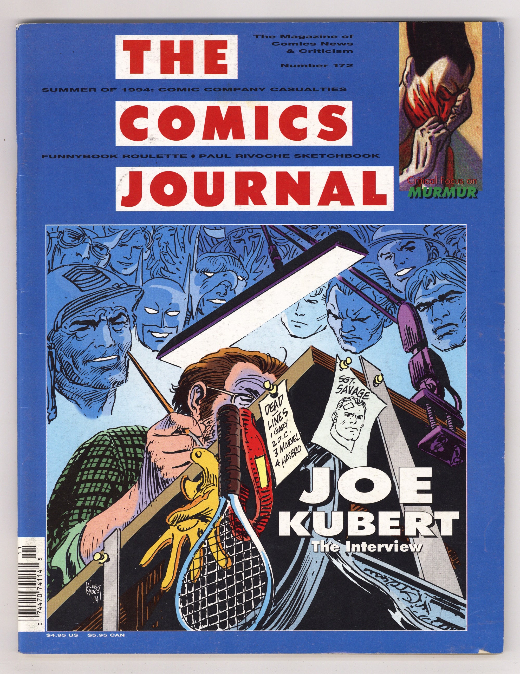 The Comics Journal 172 Low Grade (1994) 