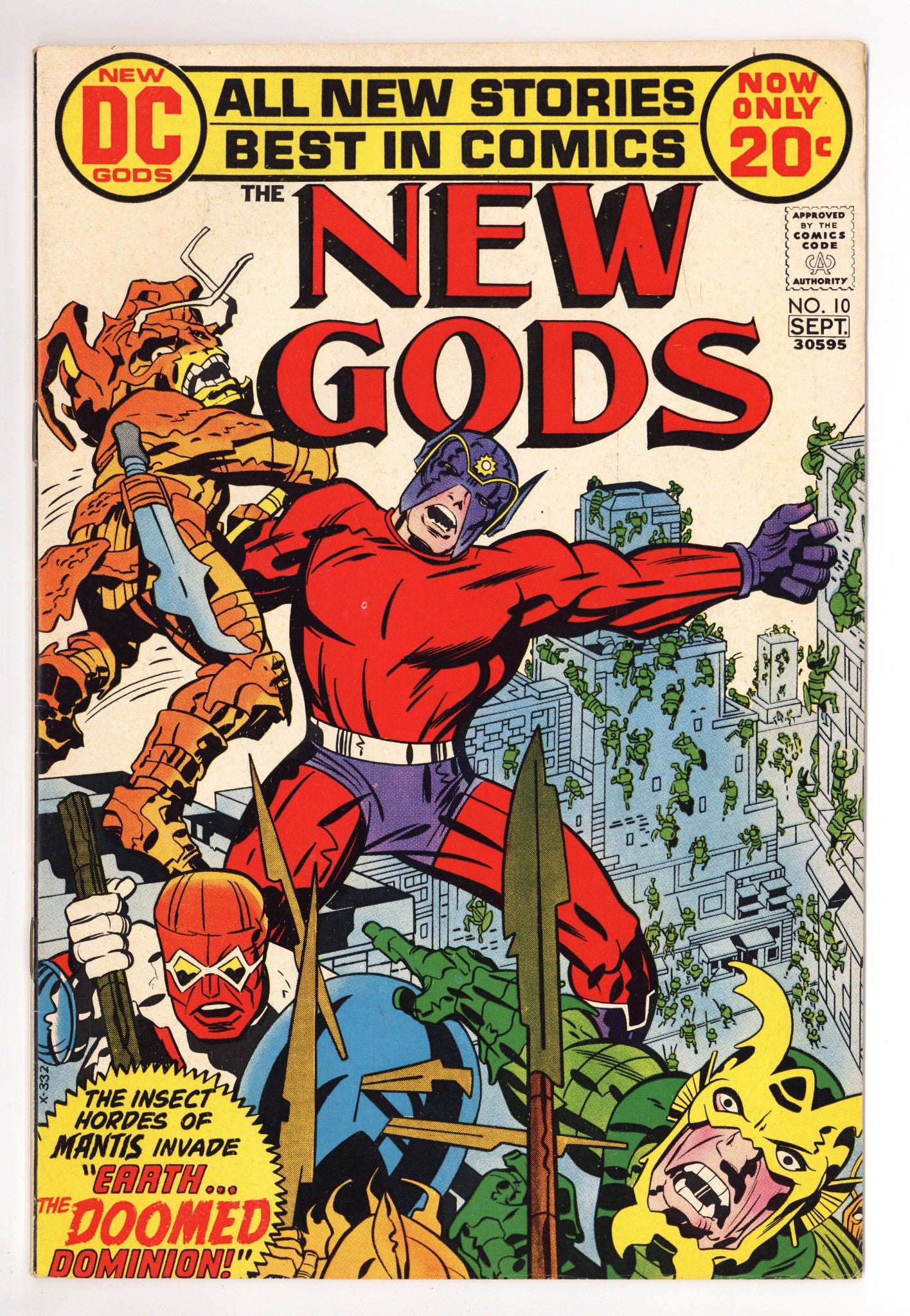 The New Gods Vol 1 10 VG/FN (5.0) (1972) 