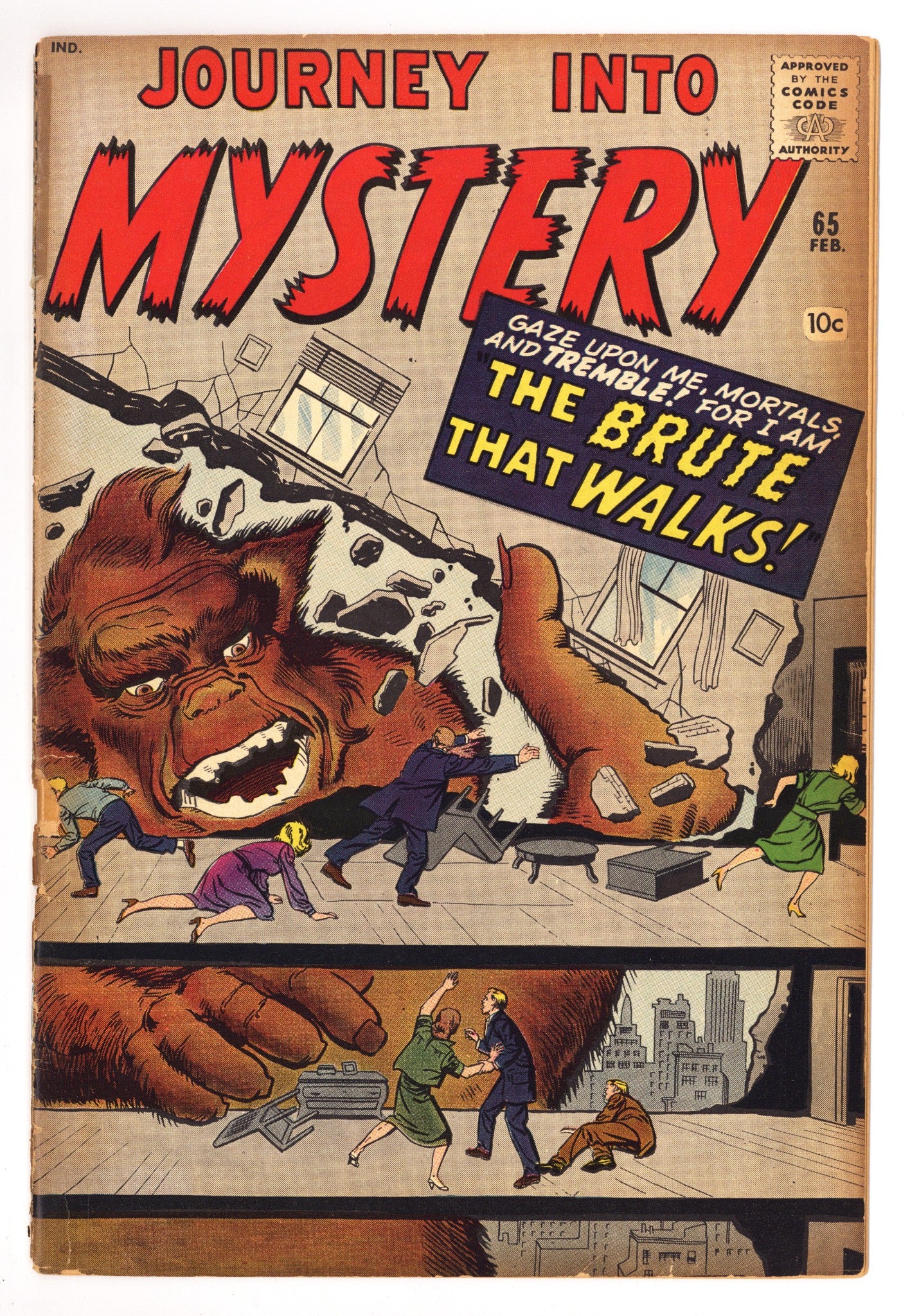 Journey into Mystery Vol 1 65 PR (0.5) (1961) 