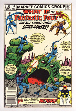 What If? Vol 1 36 VF (8.0) (1982) Canadian Price Variant