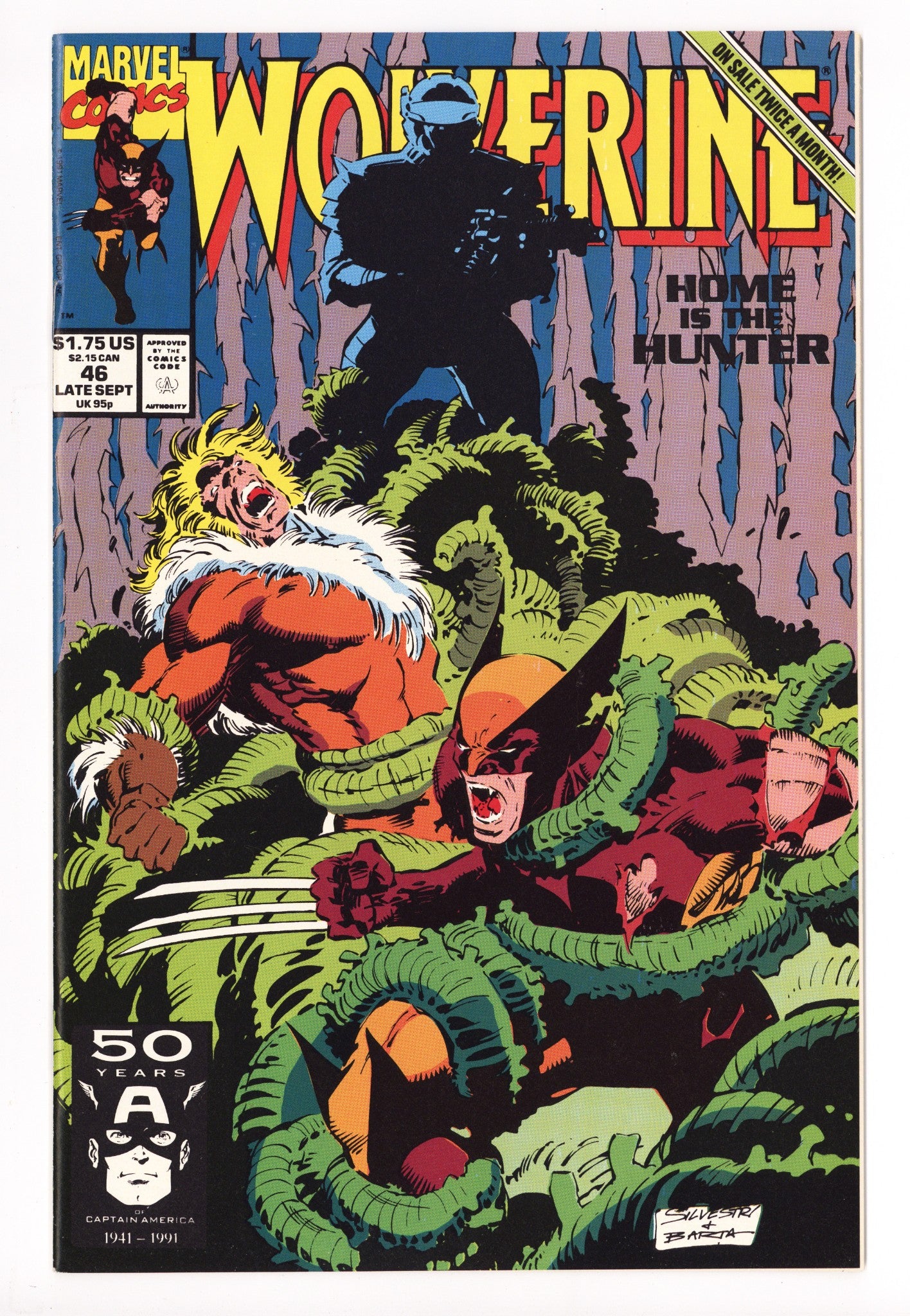 Wolverine Vol 2 46 High Grade (1991) 