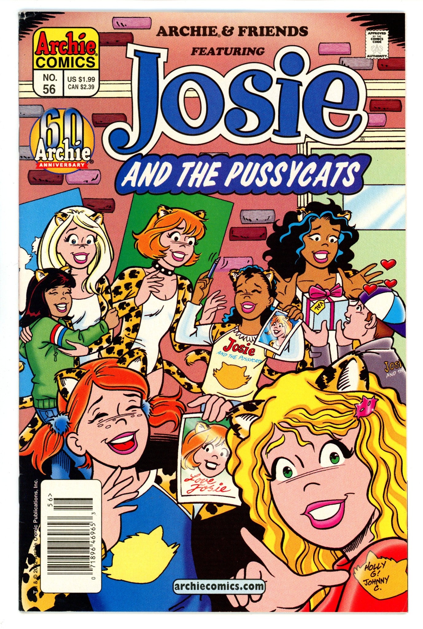 Archie & Friends 56 FN+ (6.5) (2002) Newsstand 