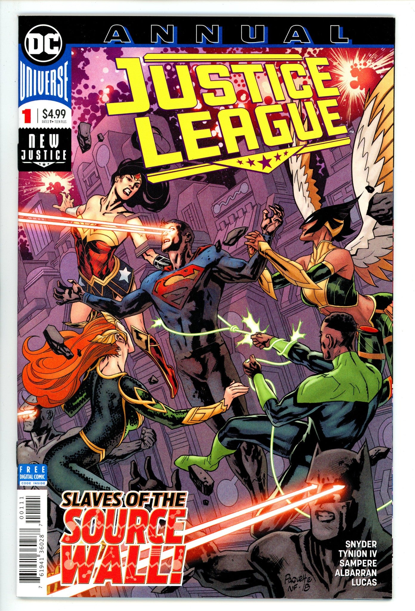 Justice League Annual Vol 3 1 High Grade (2019) 
