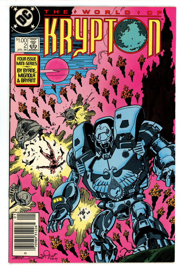 World of Krypton 2 FN (6.0) (1988) Canadian Price Variant