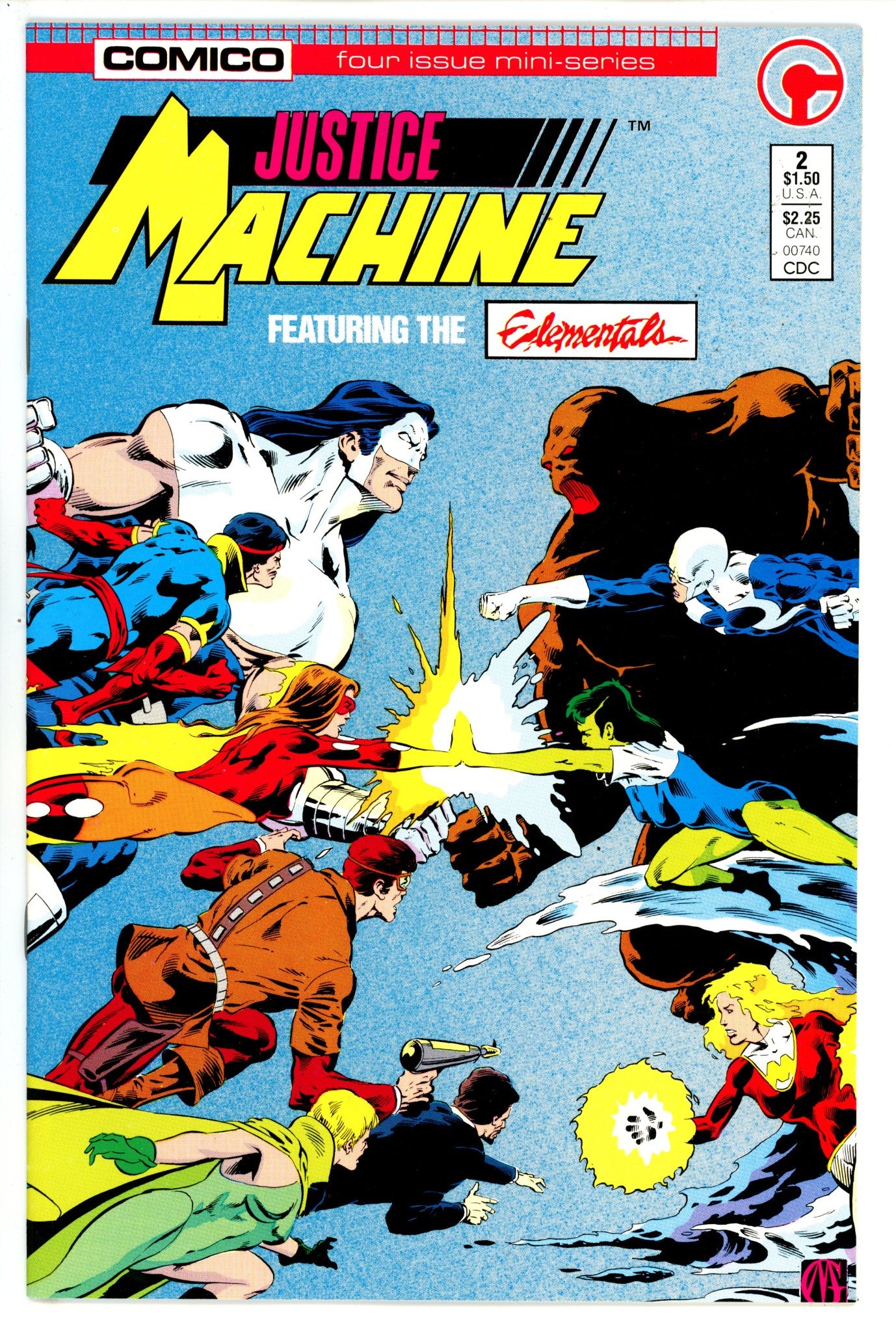Justice Machine featuring the Elementals 2 (1986)