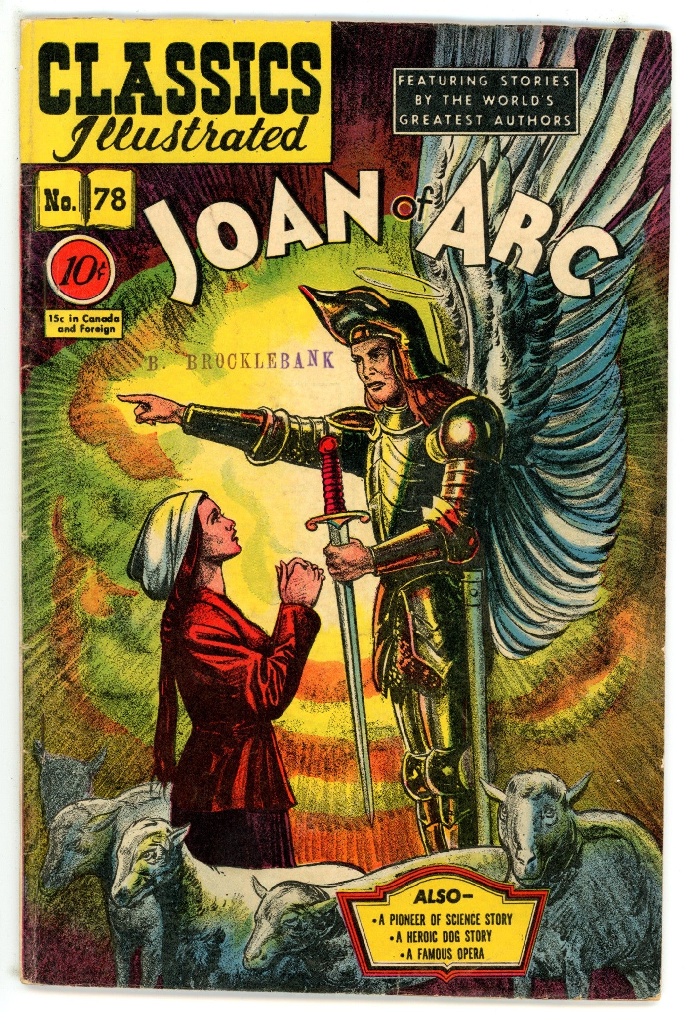 Classics Illustrated: Joan of Arc 78 Hrn 78 VG (1950)