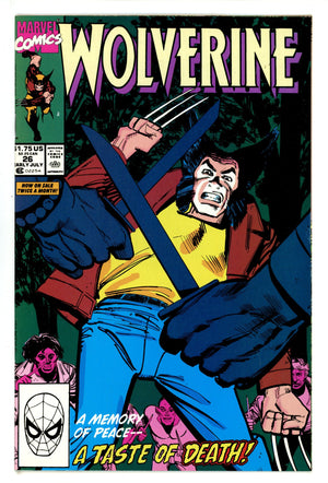 Wolverine Vol 2 26 NM- (9.2) (1990)