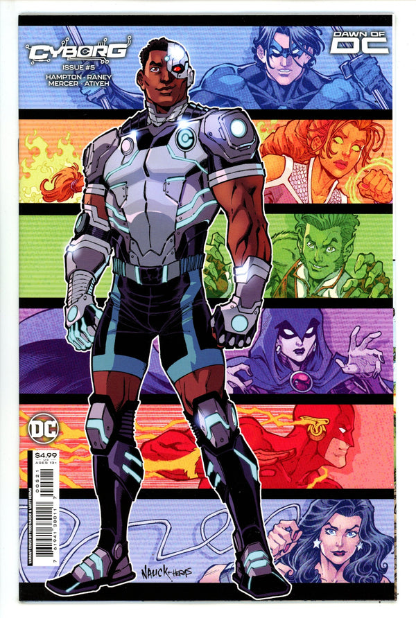 Cyborg Vol 3 5 Nauck Variant (2023)