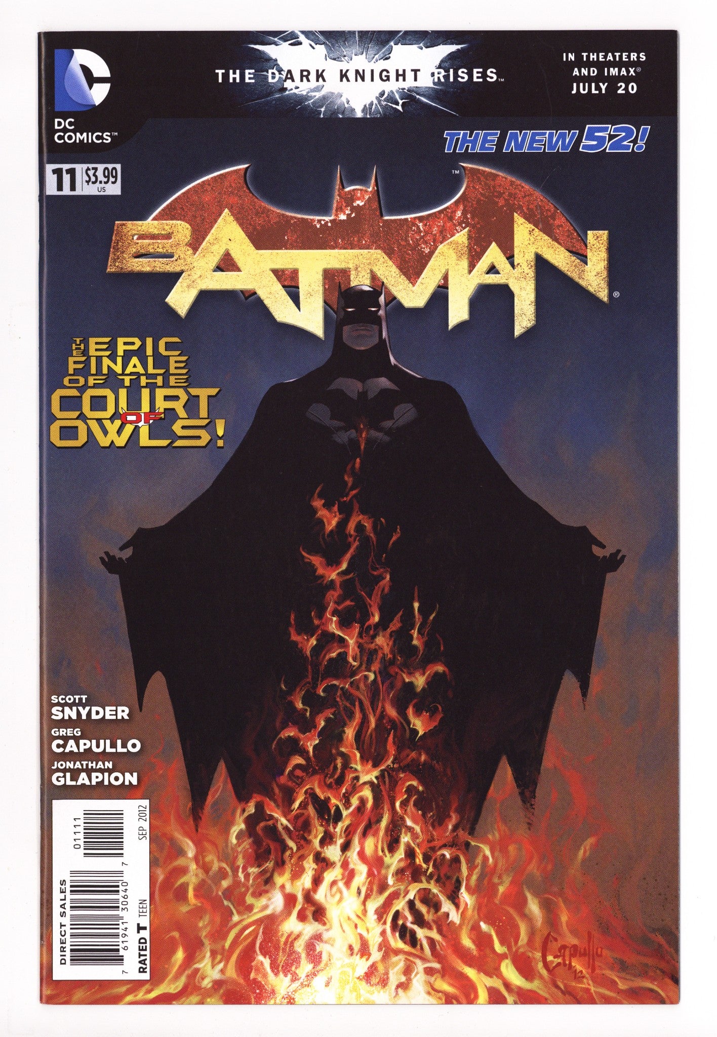 Batman Vol 2 11 High Grade (2012) 