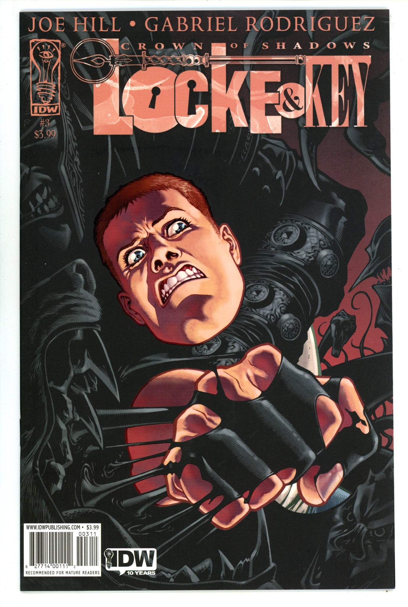 Locke & Key: Crown of Shadows 3 High Grade (2010) 
