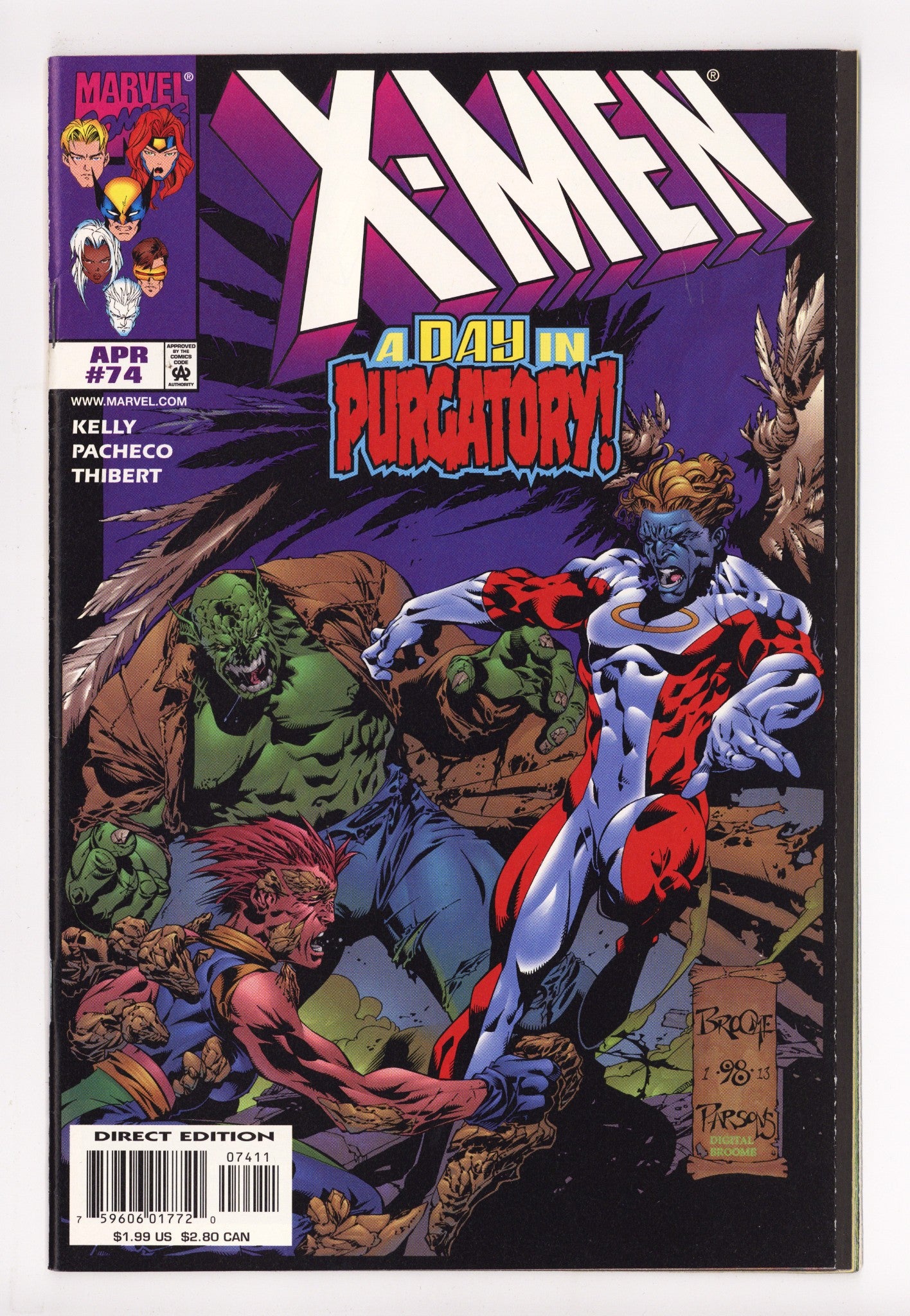 X-Men Vol 1 74 High Grade (1998) 