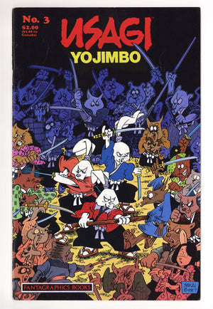 Usagi Yojimbo Vol 1 3 VF- (7.5) (1987)
