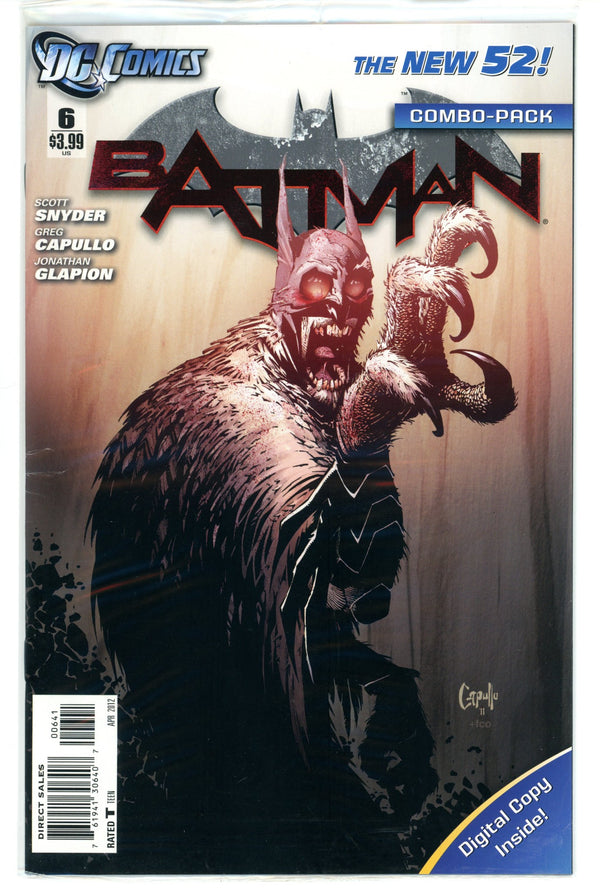 Batman Vol 2 6 New, Sealed Combo Pack (2012)