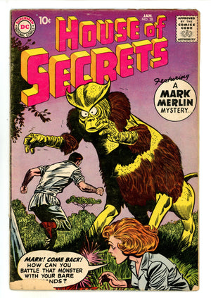 House of Secrets Vol 1 28 GD/VG (3.0) (1960) 