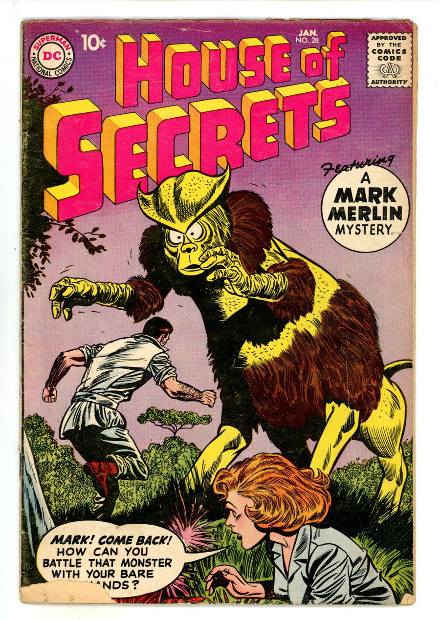 House of Secrets Vol 1 28 GD/VG (3.0) (1960) 