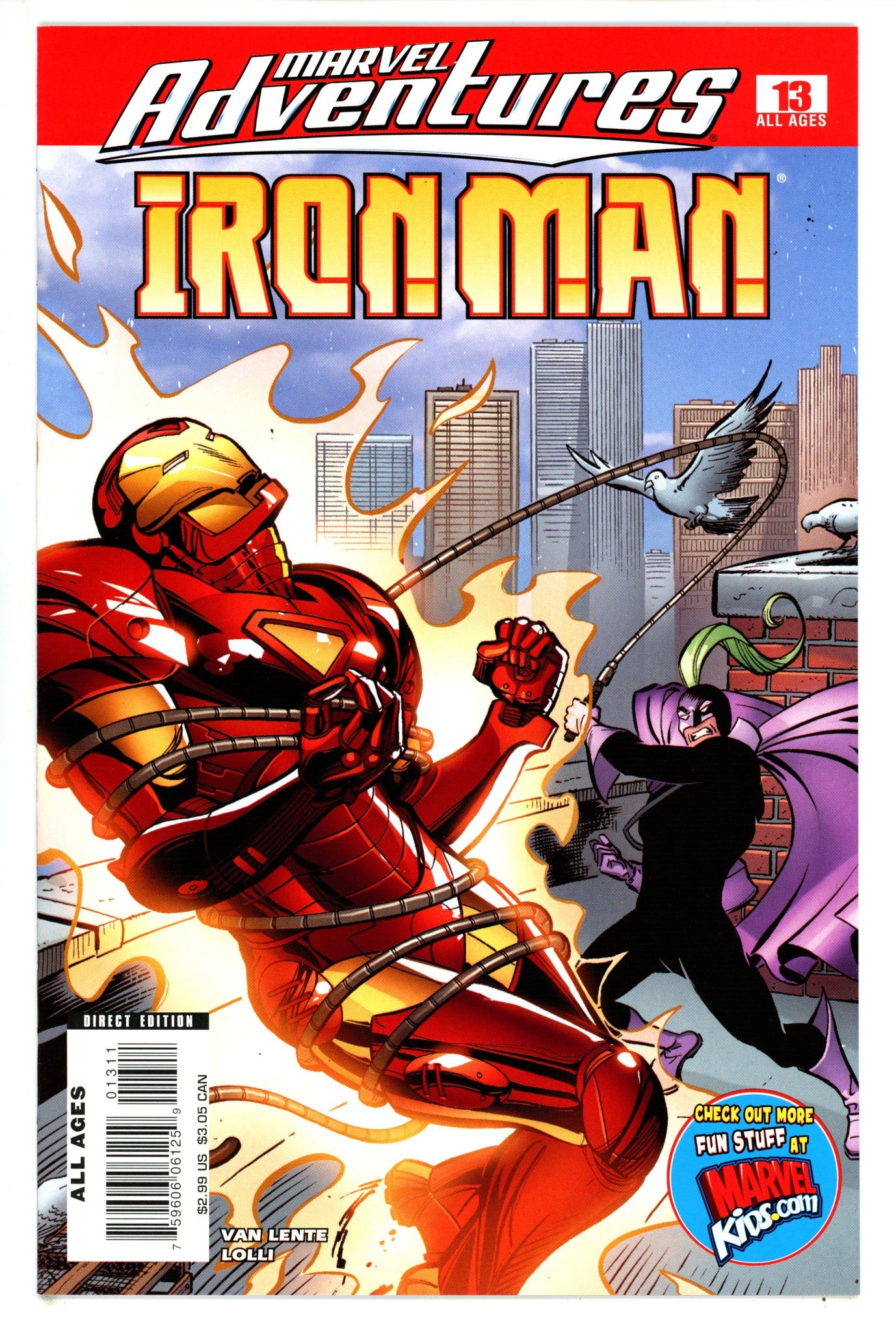 Marvel Adventures Iron Man 13 NM (9.4) (2008) 