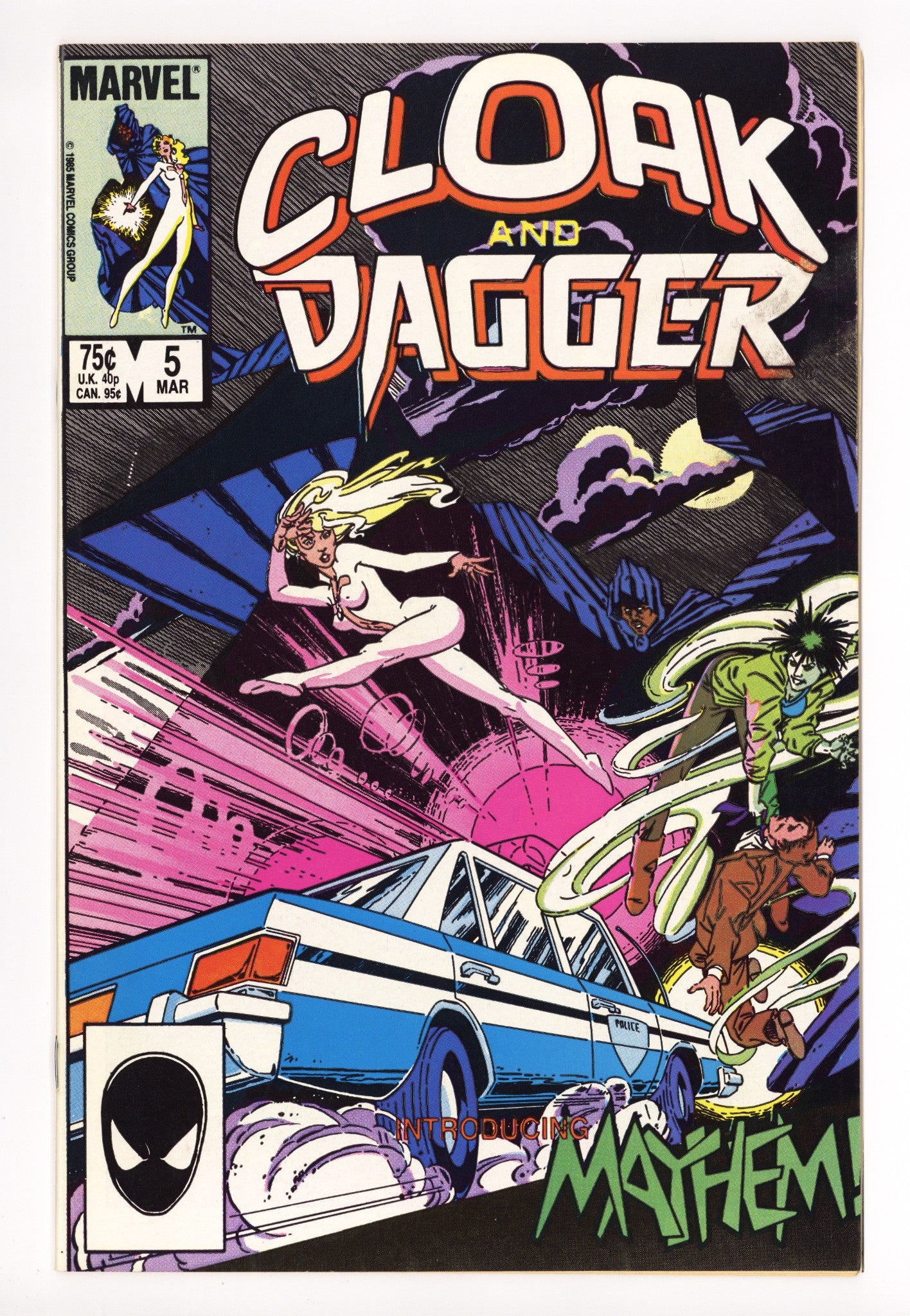 Cloak and Dagger Vol 2 5 Mid Grade (1986) 