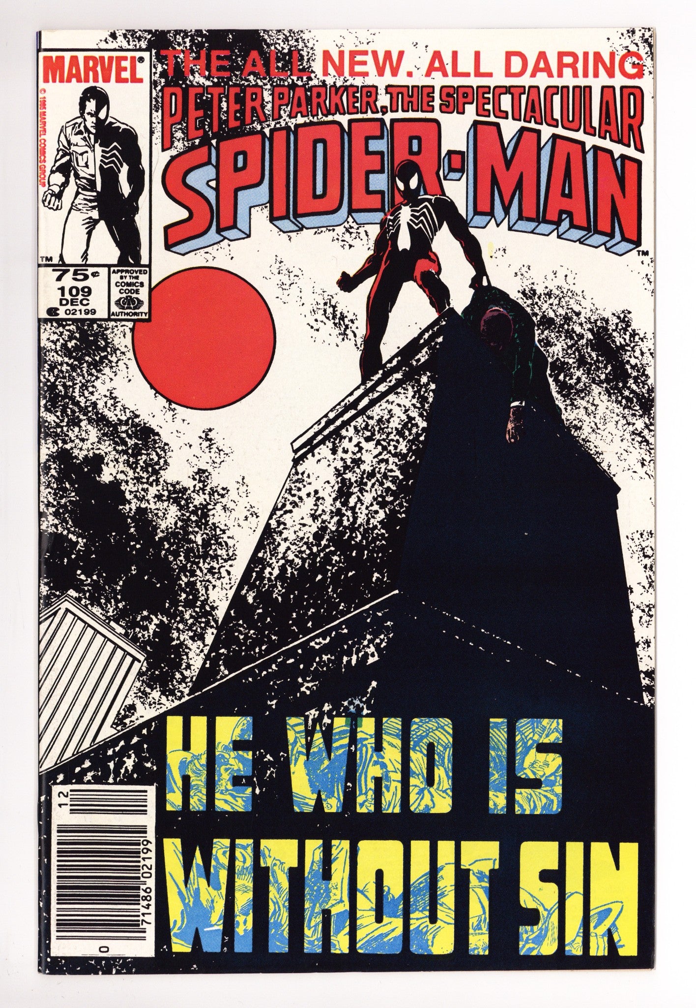 The Spectacular Spider-Man Vol 1 109 VF- (7.5) (1985) Canadian Price Variant 