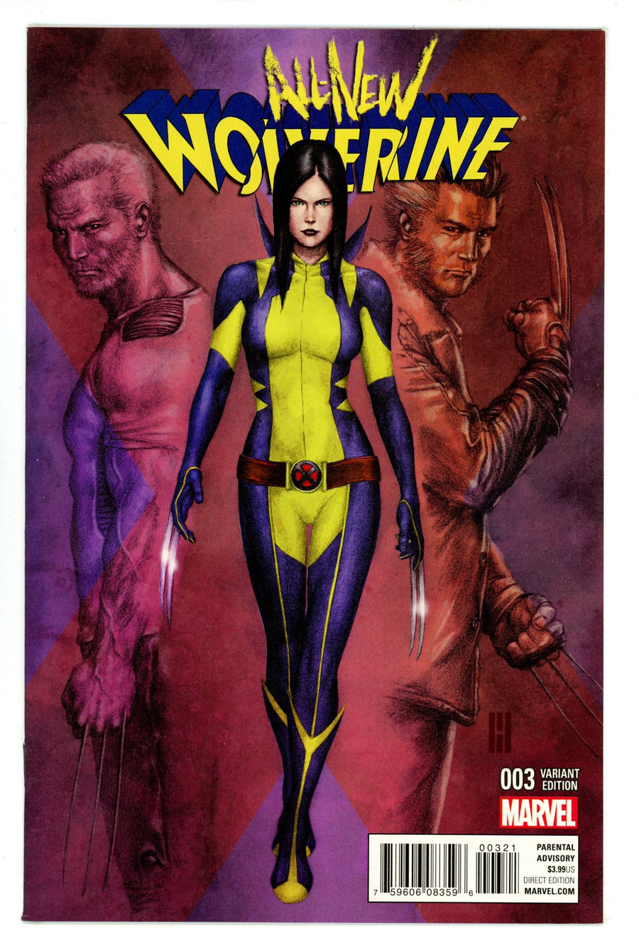 All-New Wolverine 3 NM- (9.2) (2016) Choi Incentive Variant 