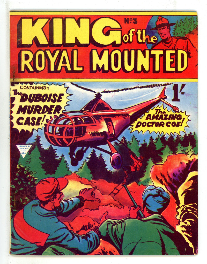 King of the Royal Mounted 3 VG (4.0) (1962) 