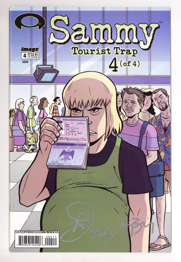 Sammy: Tourist Trap 4 Mid Grade (2003) Signed x1 Cover Azad Injejikian & Haig Bedrossian
