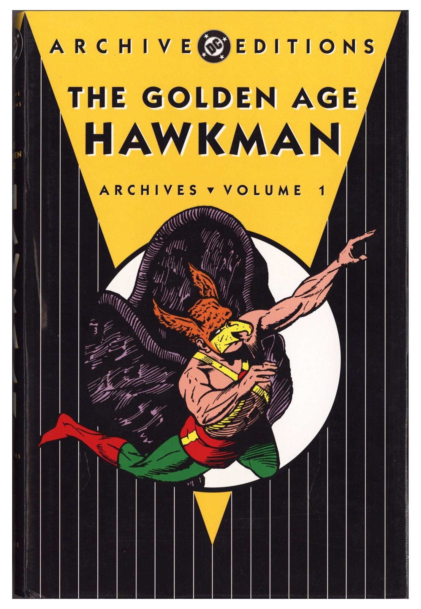 Golden Age Hawkman Archives HC Vol 1 Mid Grade (2006) Signed x1 1st Page Joe Kubert 