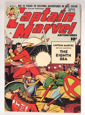 Captain Marvel Adventures 111 VG/FN (5.0) (1950)