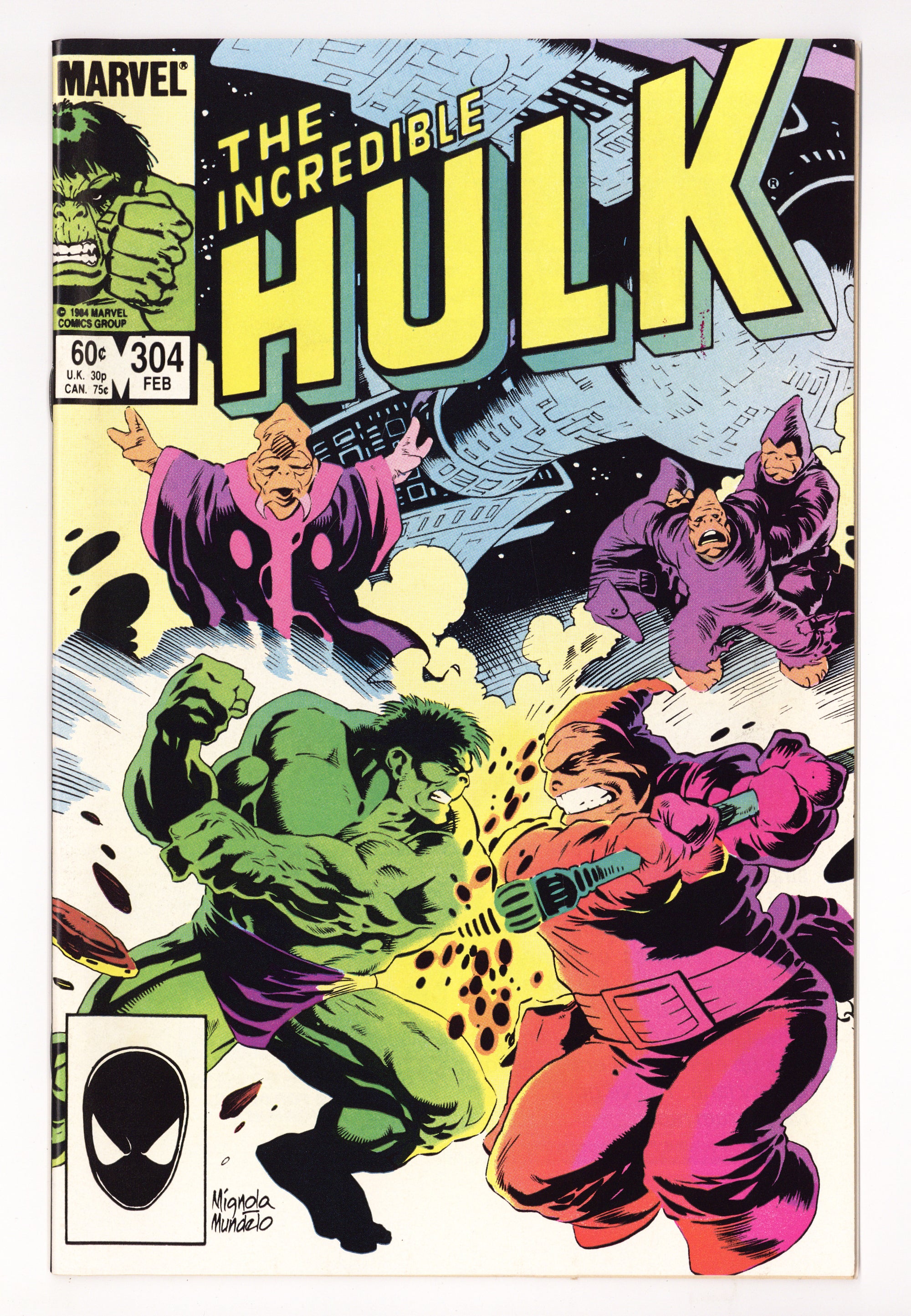 The Incredible Hulk Vol 1 304 High Grade (1985) 