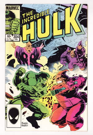 The Incredible Hulk Vol 1 304 High Grade (1985)