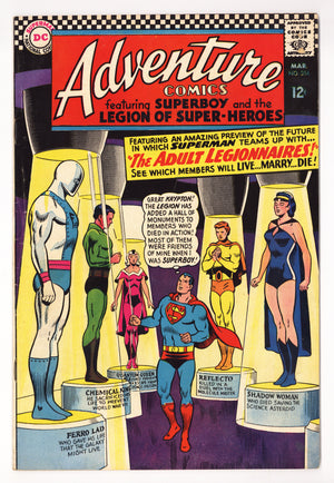 Adventure Comics Vol 1 354 FN- (5.5) (1967)